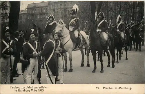Festzug zur Jahrhundertfeier in Hamburg März 1913 -440058