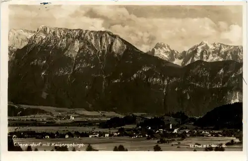 Oberaudorf/Bayern und Umgebung - mit Kaisergebirge -338064