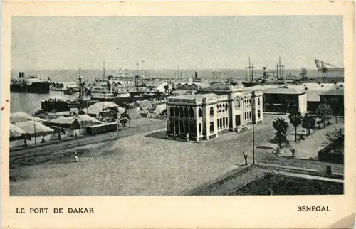 Senegal - Le Port de Dakar -441490