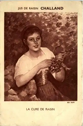Werbung - Jus de Raisin Challand -440276