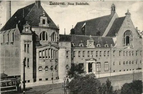 Hannover - Neue Badehalle -441914