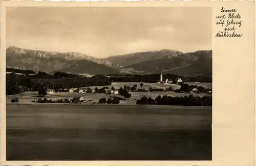 Oberbayern/ div. Orte und Umgebung - Innsee mit Blick auf Ecking und neukirchen -338366