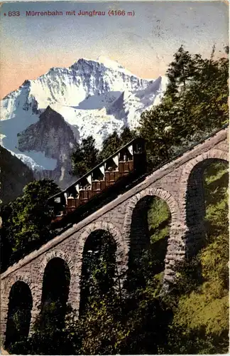 Mürrenbahn mit Jungfrau -441304