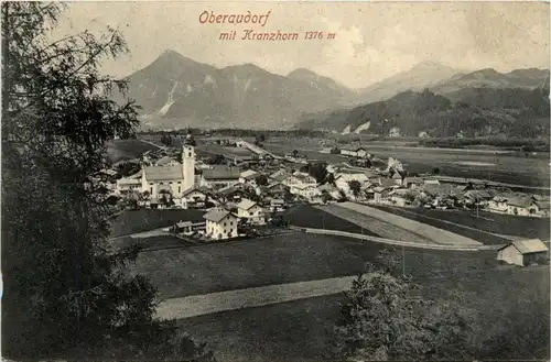 Oberbayern und Oberpfalz/ div. Orte und Umgebung - Oberaudorf am Inn mit Kranzhorn -338406