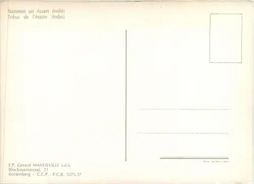 Indien - Tribus de l Assam -440416