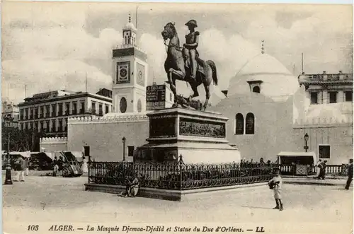 Alger - La Mosquee Djemaa-Djedid -440758