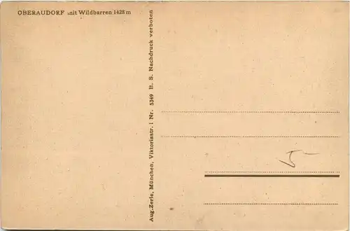 Oberbayern, div. Orte und Umgebung - Oberaudorf, mit Wildbarren -338602