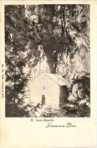 Gruss aus Chur - St. Luzi-Kapelle -441174