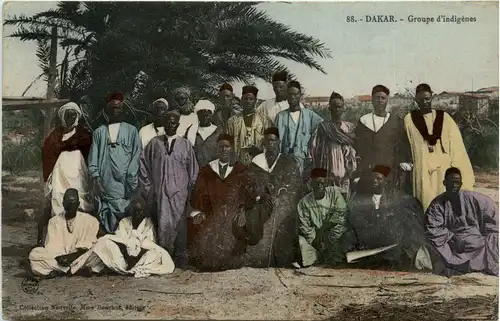 Dakar - Groupe d indigenes -442304