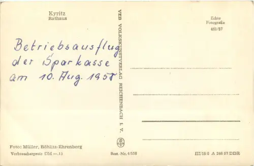 Kyritz - Rathaus -441278