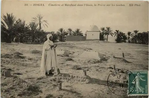 Biskra - Cimetiere -440776