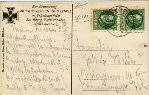 Bayern/Oberpfalz/div.Orte und Umgebung - Brannenburg mit Schloss, Erholungsheim des Bayr. Postverbandes -339058