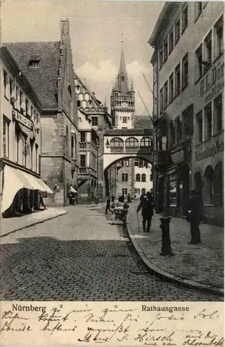 Nürnberg - Rathausgasse -440916