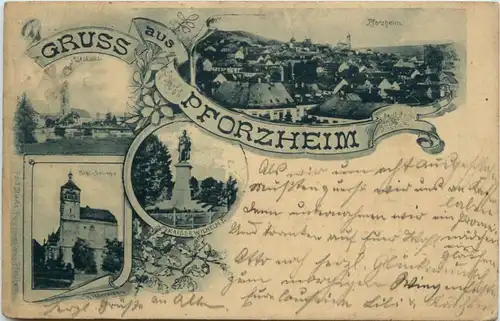 Gruss aus Pforzheim 1897 -439930