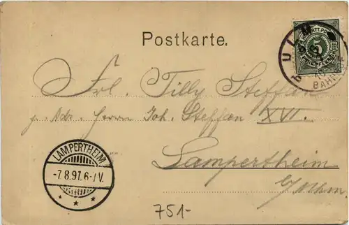 Gruss aus Pforzheim 1897 -439930