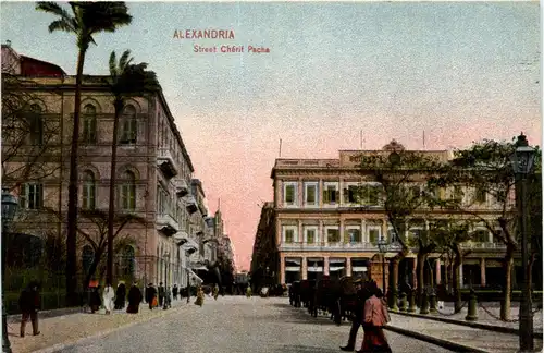 Alexandrie - Street Cherif Pacha -441754
