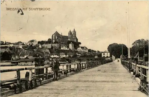 Ba-Wü/ Breisach - mit Schiffbrücke -339658