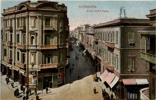 Alexandrie - Street Cherif Pacha -441756