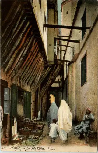 Alger - La Rue Kleber -441776