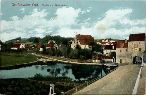 Bayern/Oberpfalz/Grafenwöhr - Partie am Stadtweiher -339838