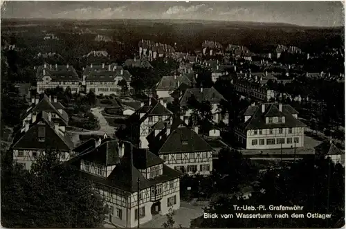 Bayern/Oberpfalz/Grafenwöhr - Blick vom Waserturm nach dem Ostlager -339858