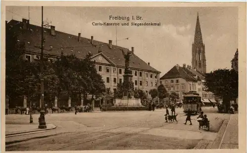 Ba-Wü/Freiburg i.Br. - Carls-Kaserne und Siegesdenkmal -339936