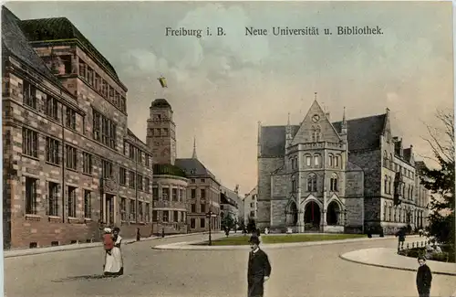 Ba-Wü/Freiburg i.Br. - Neue Universität und Bibliothek -339956