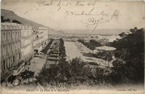 Oran, La Place de la Republique -362022