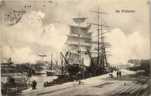 Bremen - Im Freihafen -441012