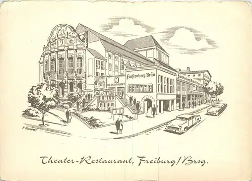 BA-Wü/Freiburg i. Br. - Theater-Restaurant-Cafe-Stüble - Inh. L.u.M.Rzyttki -340034