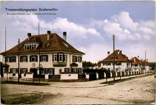 Grafenwöhr - Truppenübungsplatz - Kommandantur und Garnisonverwaltung -340092