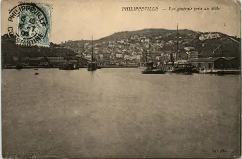 Philippeville, Vue generale prise du Mole -362142