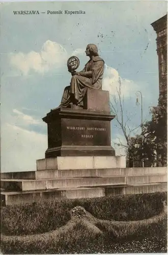Warszawa - Pomnik Kopernika -442652