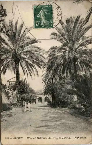Alger, Hopital Militaire du Dey le Jardin -362282
