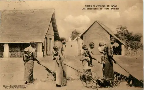 Congo - Camp d Umangi en 1902 -443658