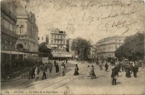Alger, La Place de la Republique -362322