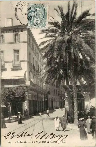 Alger, La Rue Bab el Qued -362292