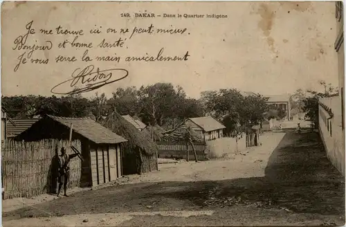 Senegal - Dakar - Dans le Quartier indigene -443208