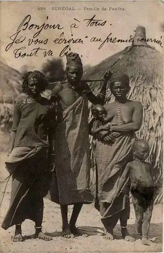 Senegal - Famille de Peulhs -443212