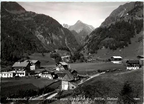 Osttirol, Hinterbichl gegen Grosschober -351266