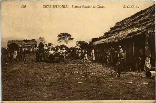 Cote D Ivoire - Station d achat de Cacaou -443552