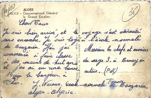 Alger, Gouvernement General le Grand Escalier -361876