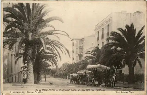 Mustapha, Le Boulevard Victor Hugo -363082