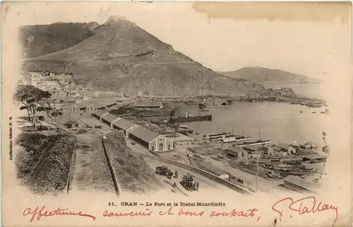 Oran, Le Port et le Djebel- Mourdjadjo -362036