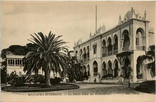 Mustapha Superieur, Le Palais dÈte du Gouverneur -363052