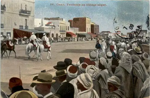 Oran, Fantasia au village negre -363382