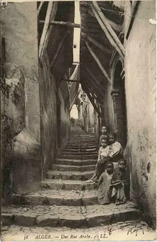 Alger, Une Rue Arabe -362196