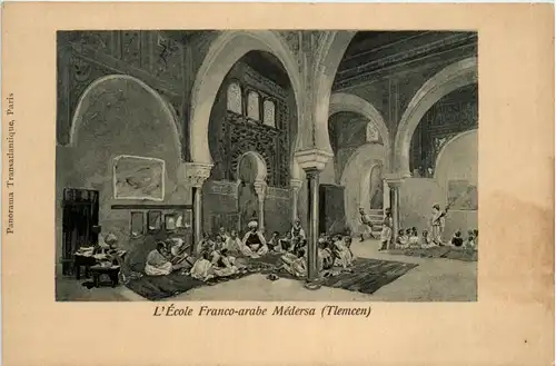 Tlemcen, LÈcole Franco-arabe medersa -363422