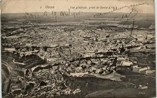 Oran, Vue Generale, prise de Santa Cruz -362024