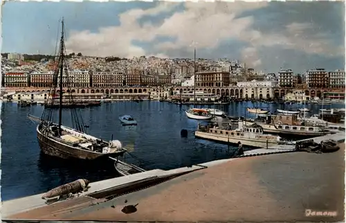 Alger, Le Port et la Casbah -361878